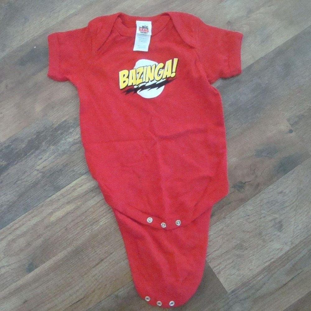 BIG BANG THEORY 12MONTH ROMPER sleeper  VINTAGE 00S Y2K‎ O2 KIDS